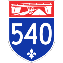 Écusson autoroute 540