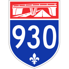 Écusson autoroute 930