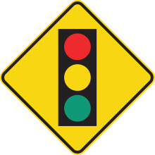 Signals Ahead sign