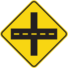 Signal avancé d’un passage routier