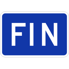 Fin (« Identificaiton d'autoroute »)