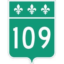 Écusson route 109