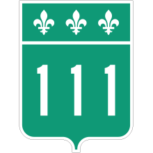 Écusson route 111