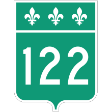 Écusson route 122