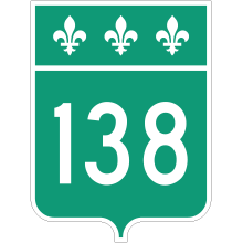 Écusson route 138