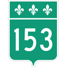 Écusson route 153