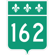 Écusson route 162