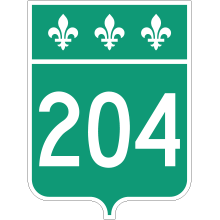 Route 204 shield