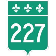 Écusson route 227