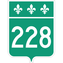 Écusson route 228