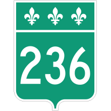 Écusson route 236
