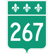 Écusson route 267