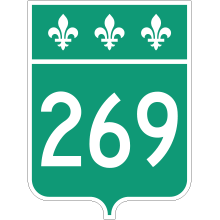 Écusson route 269