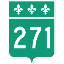 Écusson route 271