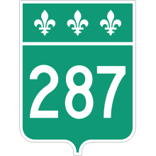 Écusson route 287