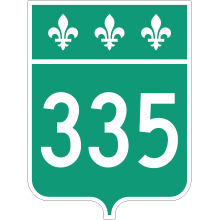 Écusson route 335
