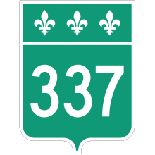 Écusson route 337