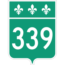 Route 339 shield
