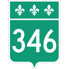 Route 346 shield