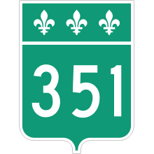 Écusson route 351