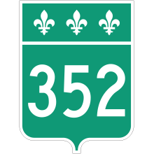 Écusson route 352