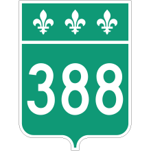 Écusson route 388