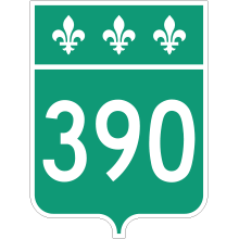 Écusson route 390