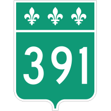 Écusson route 391