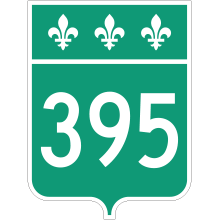 Écusson route 395