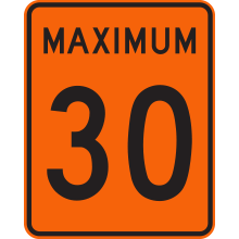 Limite de vitesse 30 km/h