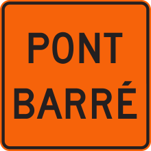 Pont barré