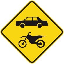 Designated Shared Roadway signs