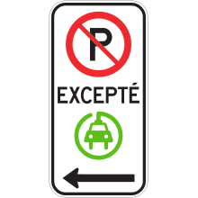 Electric Vehicle Parking Sign 