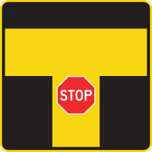 New Traffic Control — Stop sign