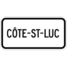 Nom de la municipalité ou de l'arrondissement (Stationnement interdit)