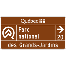 Parc national du Québec (acheminement)