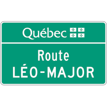 Nom de route (Léo-Major)