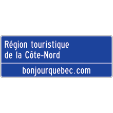 Entrée de région touristique (Côte-Nord)