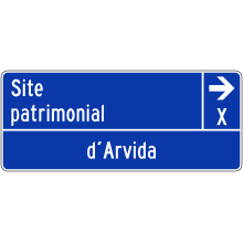 Acheminement vers un site patrimonial (Arvida)