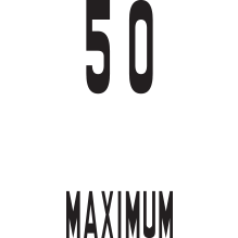 Limite de vitesse (50)