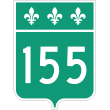 Écusson route 155