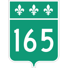 Écusson route 165