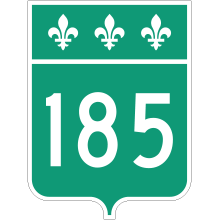 Écusson route 185