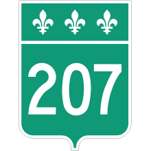 Écusson route 207