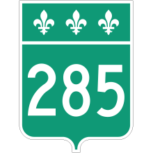 Écusson route 285