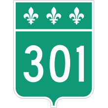 Écusson route 301