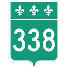 Écusson route 338