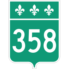 Écusson route 358