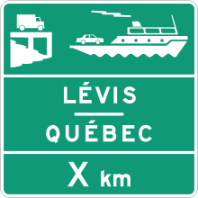 Traverse maritime (X km)