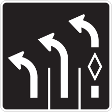 Direction des voies (avec la macle de voie réservée)